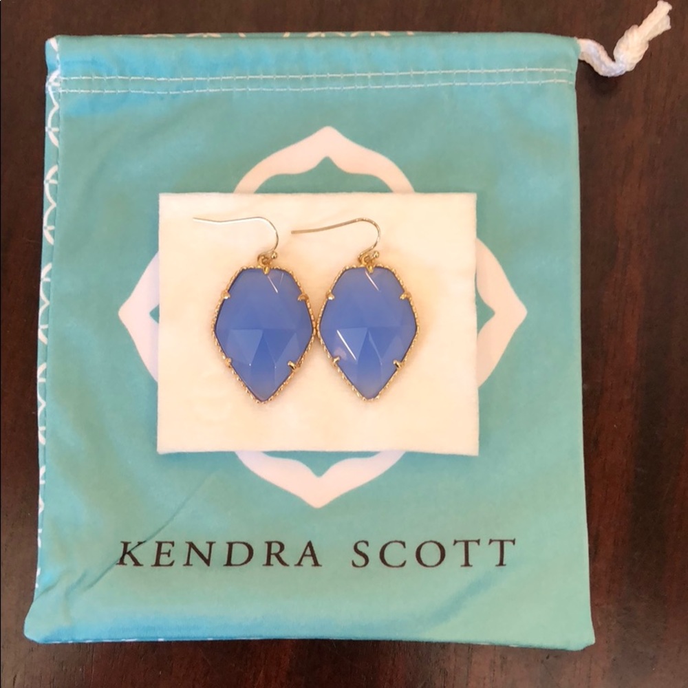 Kendra Scott Lilac Drop Earrings